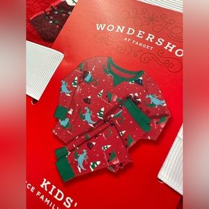 Wondershop Dino Holiday PJ Set